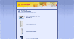 Desktop Screenshot of ab-thermosolar.si